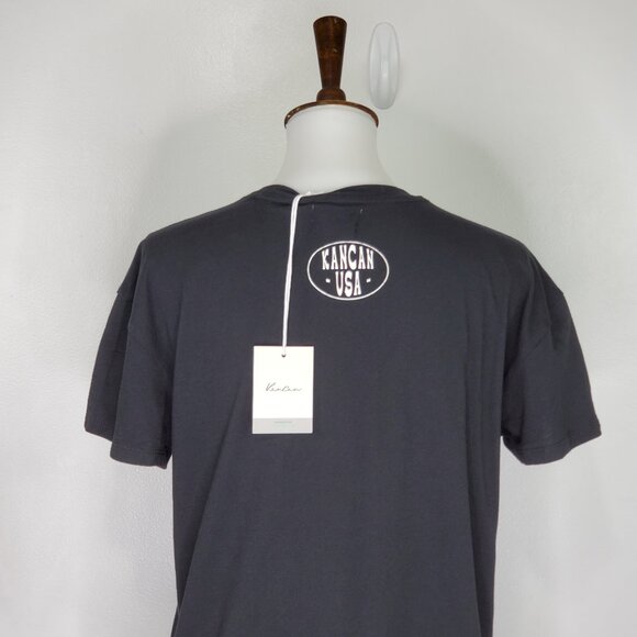 KanCan Denim Graphic T-Shirt 100% Cotton NEW NWT Size S - Picture 8 of 15
